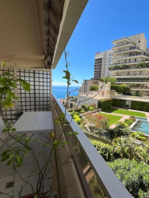 Monaco studio sea view balcony